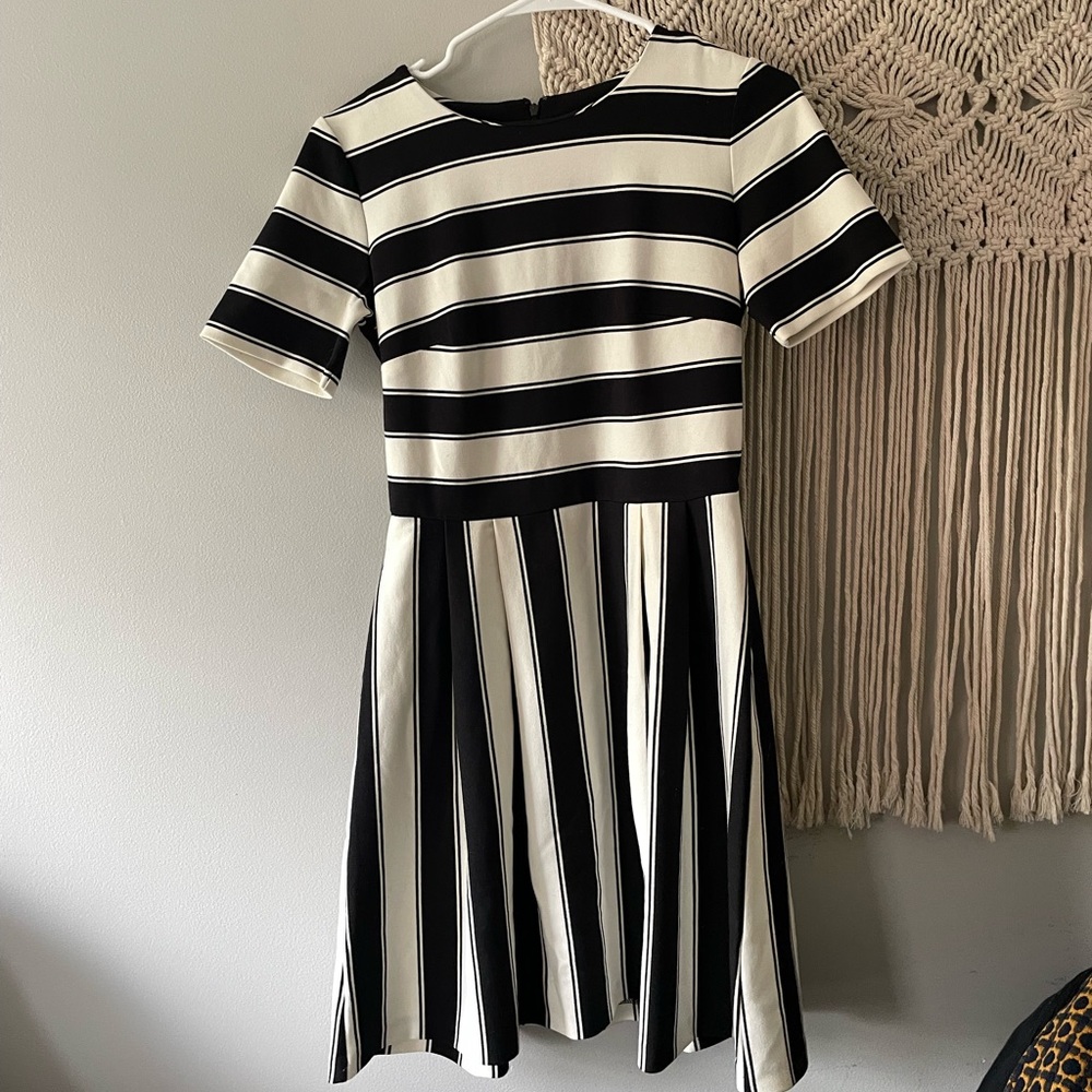 Black & White Loft Dress